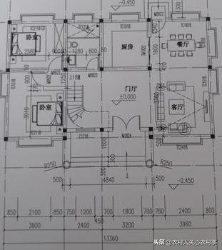 二層小洋樓建筑設(shè)計(jì)戶型圖，房子上檔次，居住也舒適