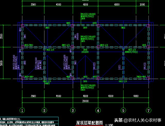 農(nóng)村一層帶閣樓房屋設計圖，一層別墅一樣也可以很大氣