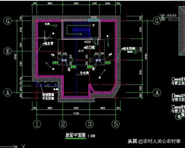 簡(jiǎn)約經(jīng)典復(fù)古的10.76×11.7米三層農(nóng)村別墅設(shè)計(jì)圖，建在農(nóng)村很合適