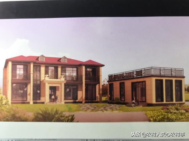 現(xiàn)代風(fēng)格二層簡(jiǎn)歐別墅設(shè)計(jì)圖，外觀造型簡(jiǎn)約大方