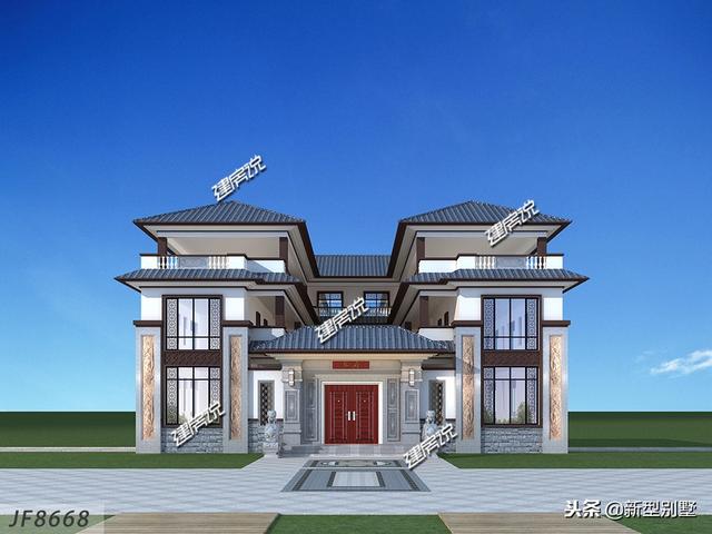 2024新款別墅設(shè)計圖，配套地下車庫，電梯，這別墅真享受