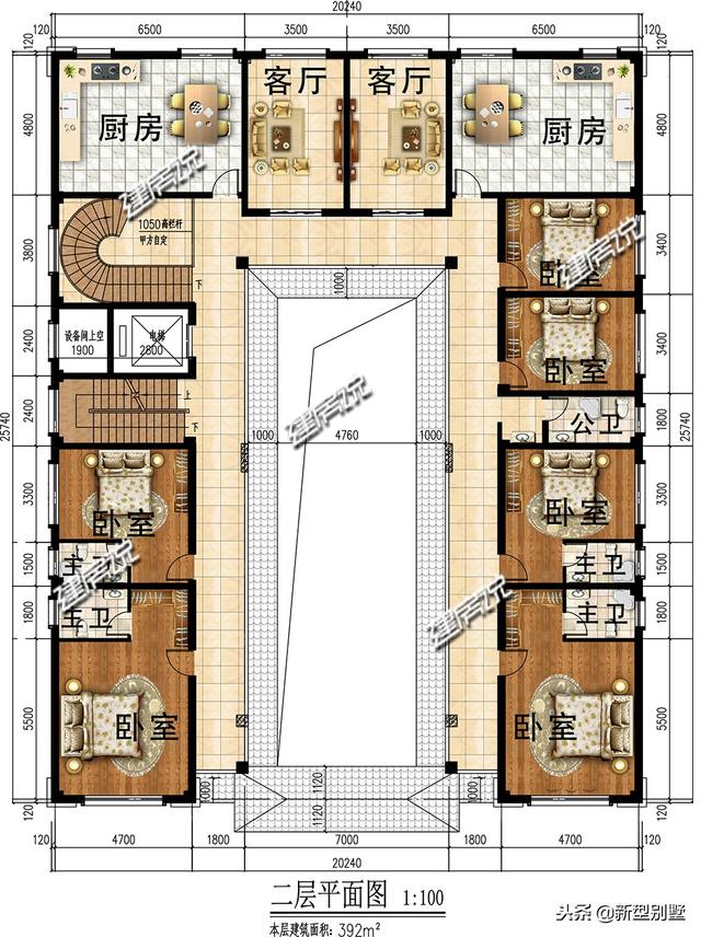 2024新款別墅設(shè)計圖，配套地下車庫，電梯，這別墅真享受