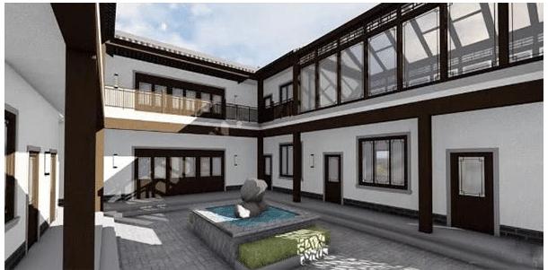 中式農(nóng)村別墅設(shè)計圖，最高級的炫富，429平米設(shè)9室2廳中庸大氣！