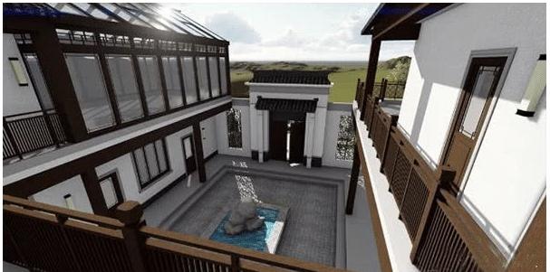 中式農(nóng)村別墅設(shè)計圖，最高級的炫富，429平米設(shè)9室2廳中庸大氣！