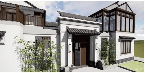 中式農(nóng)村別墅設(shè)計圖，最高級的炫富，429平米設(shè)9室2廳中庸大氣！