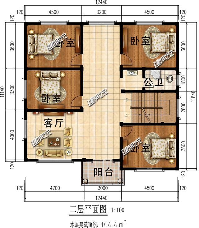 氣質(zhì)突出的歐式別墅設(shè)計(jì)圖，三四十萬建，在農(nóng)村倍受歡迎