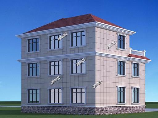 氣質(zhì)突出的歐式別墅設(shè)計(jì)圖，三四十萬建，在農(nóng)村倍受歡迎