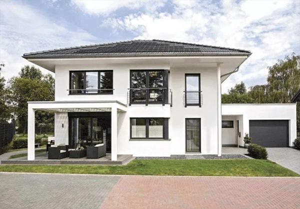 這款小戶型現(xiàn)代別墅設(shè)計圖推薦,造價廉價造型顯價，人人都建得起