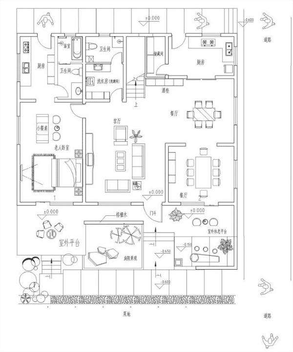 花3W定制理想別墅設(shè)計圖紙，婆家都罵我腦抽，1年后竣工全村羨慕