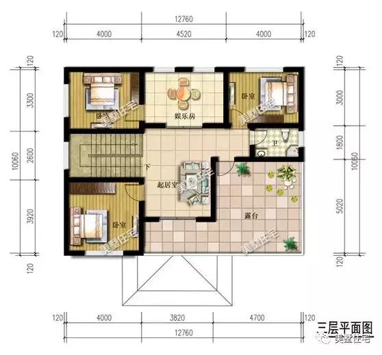 這5套三層農(nóng)村別墅設(shè)計(jì)圖，你確是要看一看，40多萬建出百萬效果