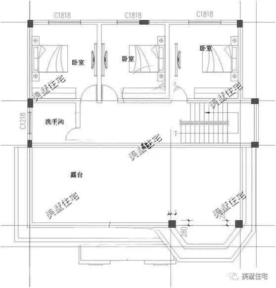 這5套三層農(nóng)村別墅設(shè)計(jì)圖，你確是要看一看，40多萬建出百萬效果