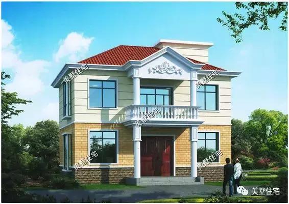 6套占地小的二層別墅設(shè)計(jì)圖，20來(lái)萬(wàn)就能建，自住養(yǎng)老都合適