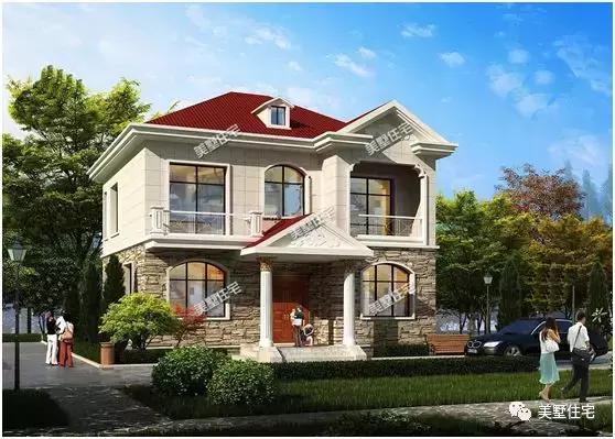 6套占地小的二層別墅設(shè)計(jì)圖，20來(lái)萬(wàn)就能建，自住養(yǎng)老都合適