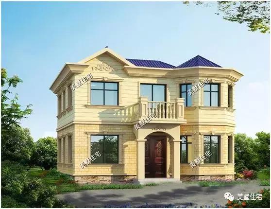 6套占地小的二層別墅設(shè)計(jì)圖，20來(lái)萬(wàn)就能建，自住養(yǎng)老都合適