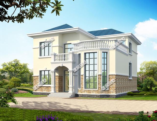 農(nóng)村二層小別墅設計圖推薦，除了外觀精致，布局更重要