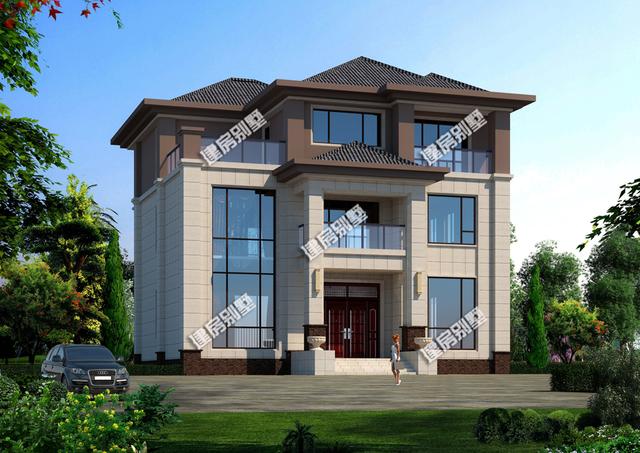 新款鄉(xiāng)村自建房，有百平方地回鄉(xiāng)蓋別墅，何必?cái)D進(jìn)城市百萬房“蝸居”？