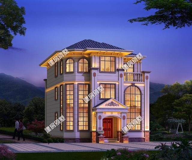 10.2x13.6意式風(fēng)格三層別墅設(shè)計(jì)圖，地下酒窖讓多少人夢(mèng)寐以求？