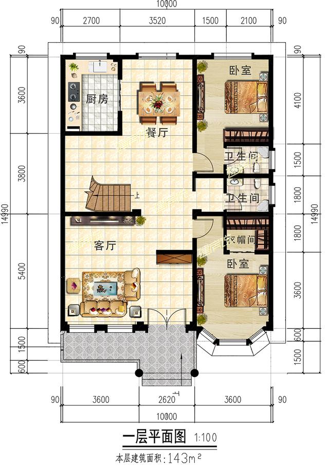 3套氣派的別墅設(shè)計圖，送給實(shí)力派的你