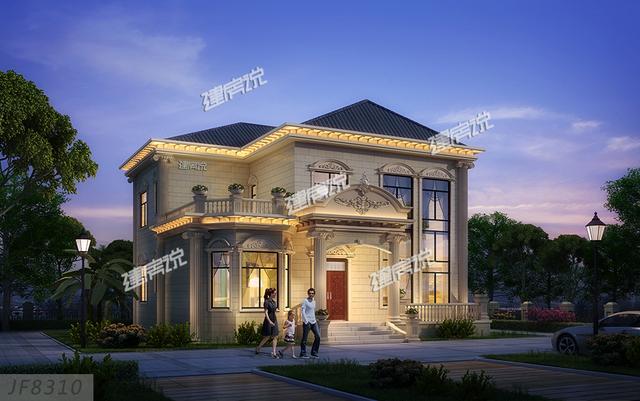 3套氣派的別墅設(shè)計圖，送給實(shí)力派的你