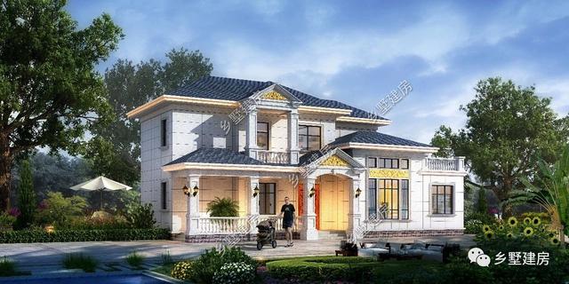 鄉(xiāng)村別墅設(shè)計圖推薦，和父母歡聚一堂，勝過城市豪宅卻冷清一人