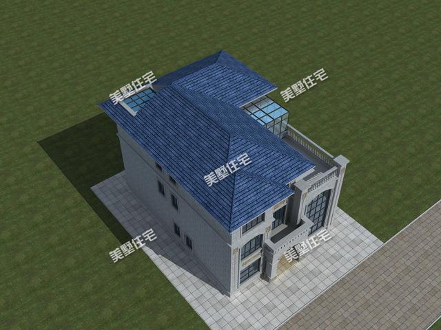 江西人喜歡的典雅低調(diào)三層別墅設(shè)計(jì)圖，功能實(shí)用造型大方