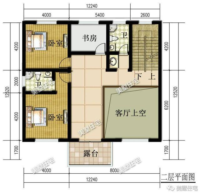 江西人喜歡的典雅低調(diào)三層別墅設(shè)計(jì)圖，功能實(shí)用造型大方