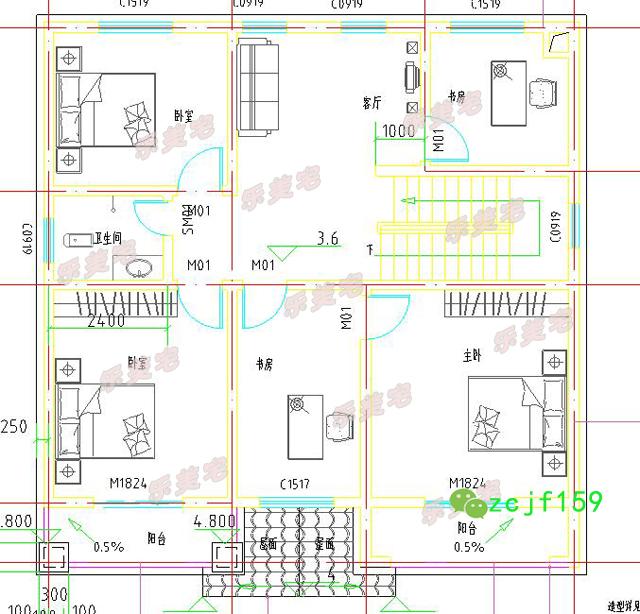 農(nóng)村二層小別墅實(shí)景圖設(shè)計(jì)效果圖，戶型立體美觀大方，室內(nèi)通風(fēng)透氣