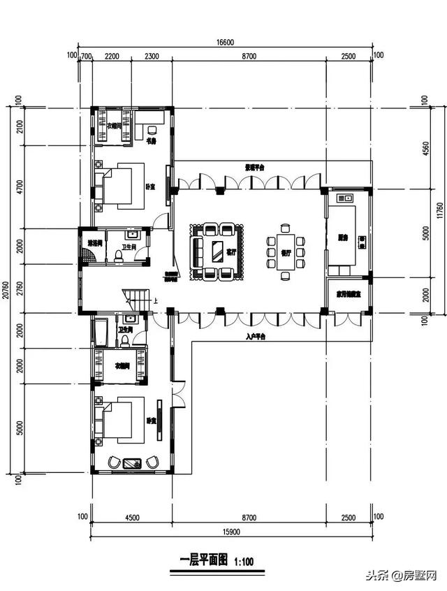 框架結(jié)構(gòu)傳統(tǒng)中式二層高端別墅設(shè)計圖，外觀漂亮大方，傳統(tǒng)又經(jīng)典，傳三代都不是問題