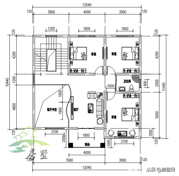 三層豪華歐式別墅設(shè)計(jì)圖，宮廷似的舒適度，符合現(xiàn)代農(nóng)村的潮流