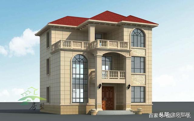 三層豪華歐式別墅設(shè)計(jì)圖，宮廷似的舒適度，符合現(xiàn)代農(nóng)村的潮流