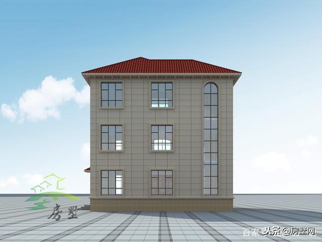 三層豪華歐式別墅設(shè)計(jì)圖，宮廷似的舒適度，符合現(xiàn)代農(nóng)村的潮流