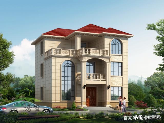 三層豪華歐式別墅設(shè)計(jì)圖，宮廷似的舒適度，符合現(xiàn)代農(nóng)村的潮流