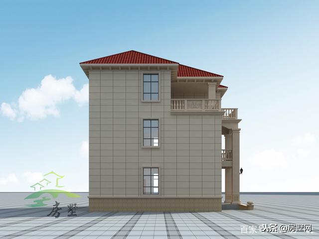 三層豪華歐式別墅設(shè)計(jì)圖，宮廷似的舒適度，符合現(xiàn)代農(nóng)村的潮流