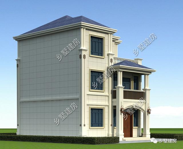 占地94平的三層農(nóng)村別墅設(shè)計(jì)圖，霸氣又時(shí)尚，漂亮又舒適