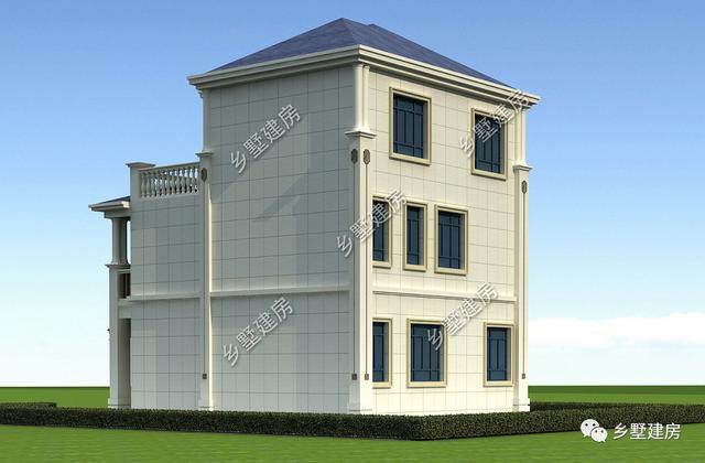 占地94平的三層農(nóng)村別墅設(shè)計(jì)圖，霸氣又時(shí)尚，漂亮又舒適