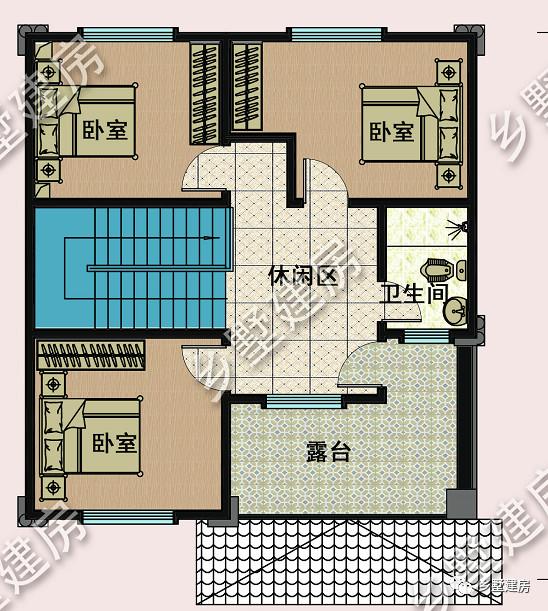 占地94平的三層農(nóng)村別墅設(shè)計(jì)圖，霸氣又時(shí)尚，漂亮又舒適