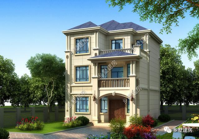 占地94平的三層農(nóng)村別墅設(shè)計(jì)圖，霸氣又時(shí)尚，漂亮又舒適