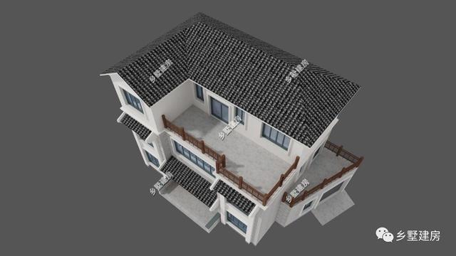 帶車(chē)庫(kù)的三層別墅設(shè)計(jì)圖，采光好，美觀實(shí)用