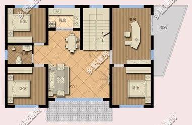 帶車(chē)庫(kù)的三層別墅設(shè)計(jì)圖，采光好，美觀實(shí)用