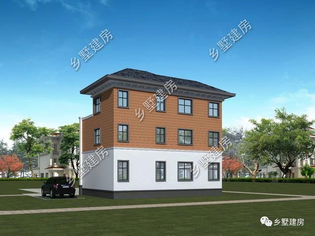 農(nóng)村自建房設(shè)計圖，整棟建筑優(yōu)雅大氣，十分適合廣大農(nóng)村的建房朋友