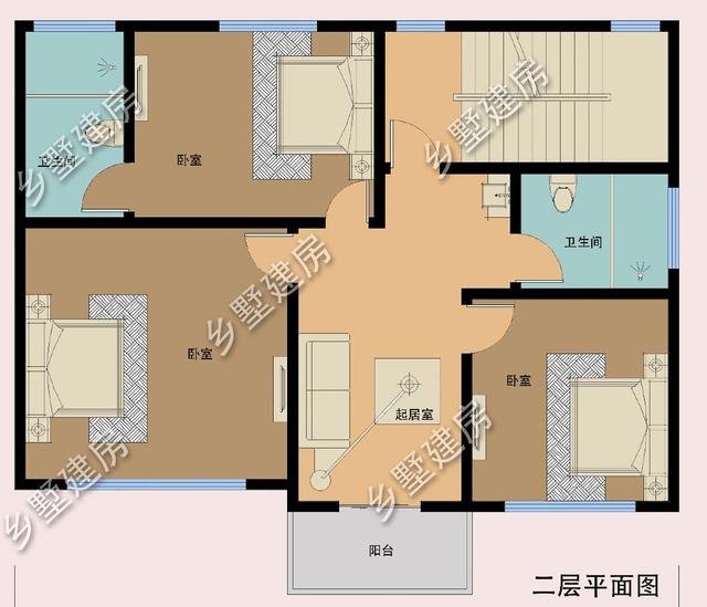 農(nóng)村自建房設(shè)計圖，整棟建筑優(yōu)雅大氣，十分適合廣大農(nóng)村的建房朋友