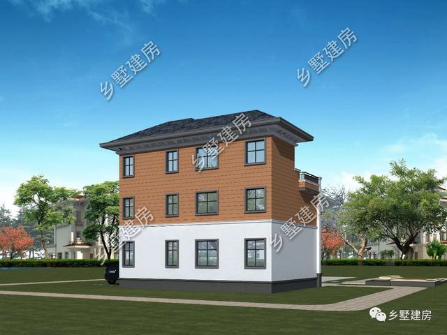 農(nóng)村自建房設(shè)計圖，整棟建筑優(yōu)雅大氣，十分適合廣大農(nóng)村的建房朋友