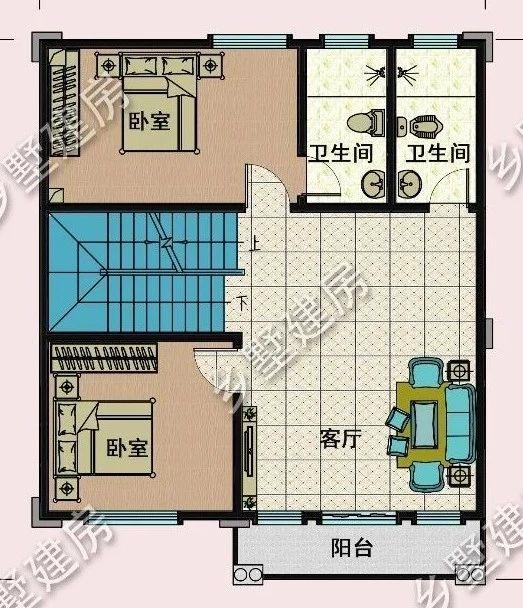 三層別墅設(shè)計(jì)圖，一棟溫馨舒適的小別墅，室內(nèi)設(shè)計(jì)合理規(guī)整