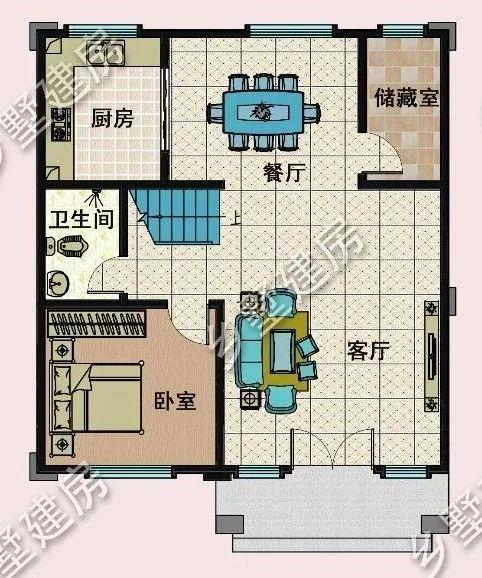 三層別墅設(shè)計(jì)圖，一棟溫馨舒適的小別墅，室內(nèi)設(shè)計(jì)合理規(guī)整