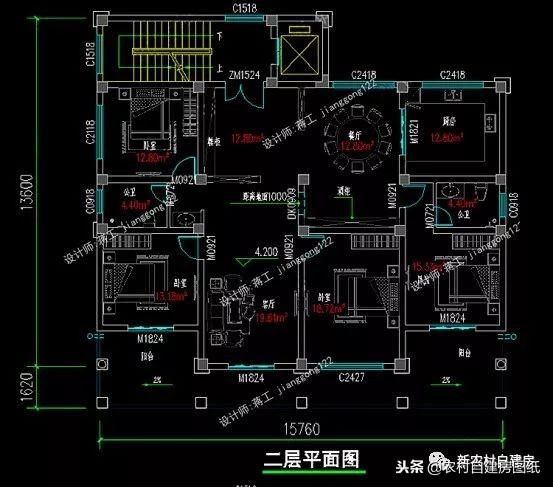 5款三層農(nóng)村建房別墅設計圖，豪華大氣，外觀經(jīng)典，三代不過時