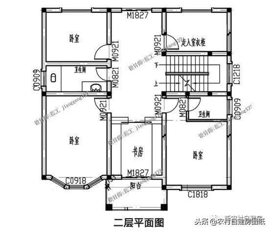 5款三層農(nóng)村建房別墅設計圖，豪華大氣，外觀經(jīng)典，三代不過時