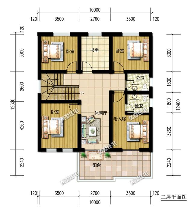 兩款法式浪漫別墅設計圖推薦，好看又實用