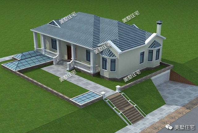 兩款法式浪漫別墅設計圖推薦，好看又實用