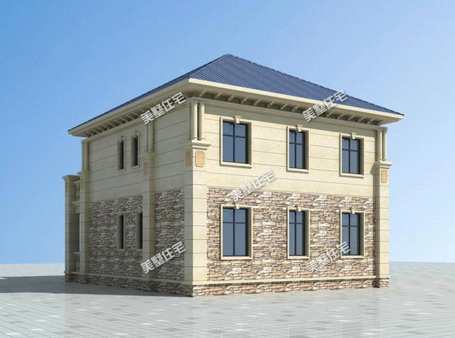 兩款法式浪漫別墅設計圖推薦，好看又實用