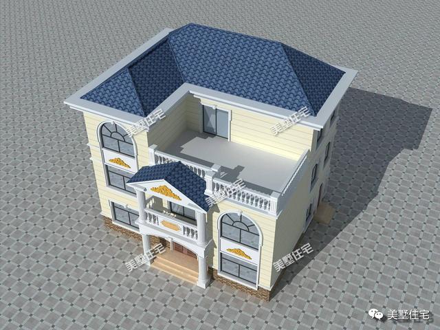 兩款法式浪漫別墅設計圖推薦，好看又實用